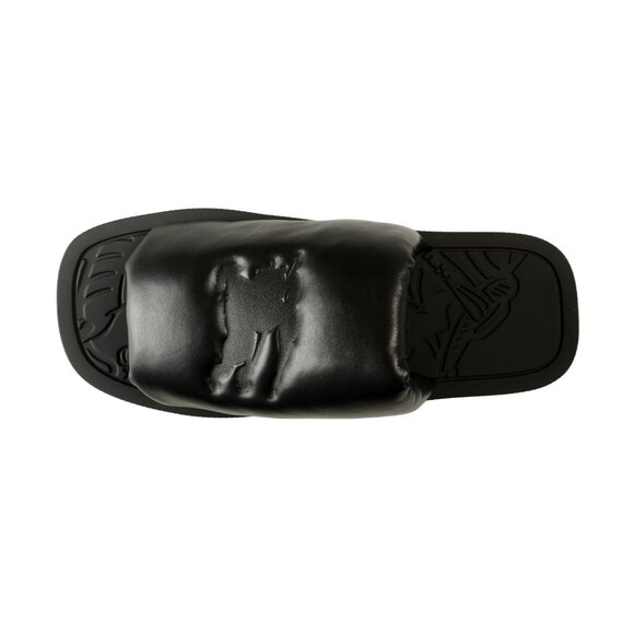 Burberry Men's "Knight Slab" 100% Leather Flip Flop Sandals Shoes US 10 EUR 43 - Picture 7 of 8